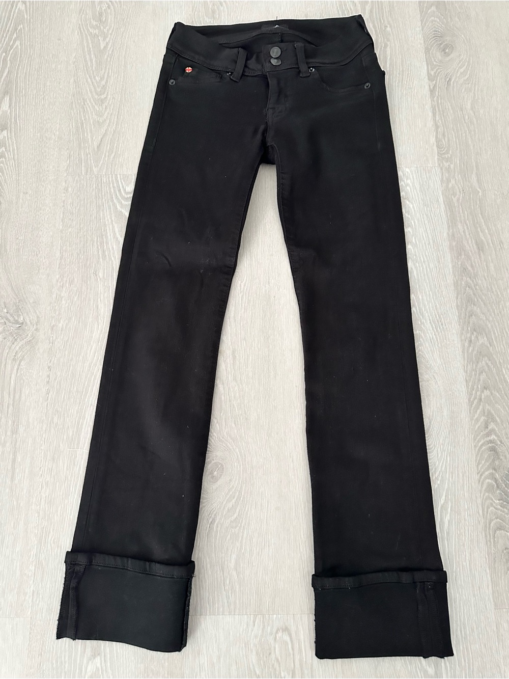 Hudson Ginny Crop Straight Leg Jeans